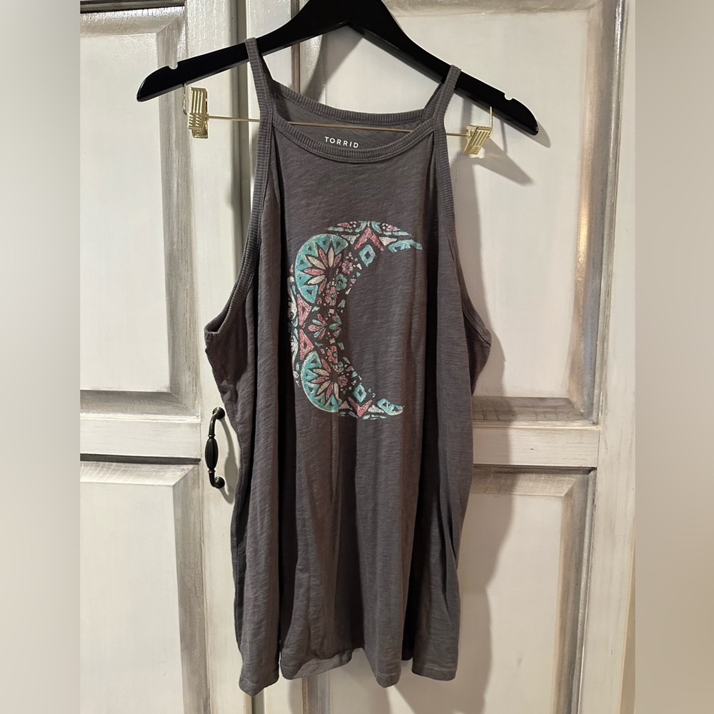 Torrid size 2 moon tank top